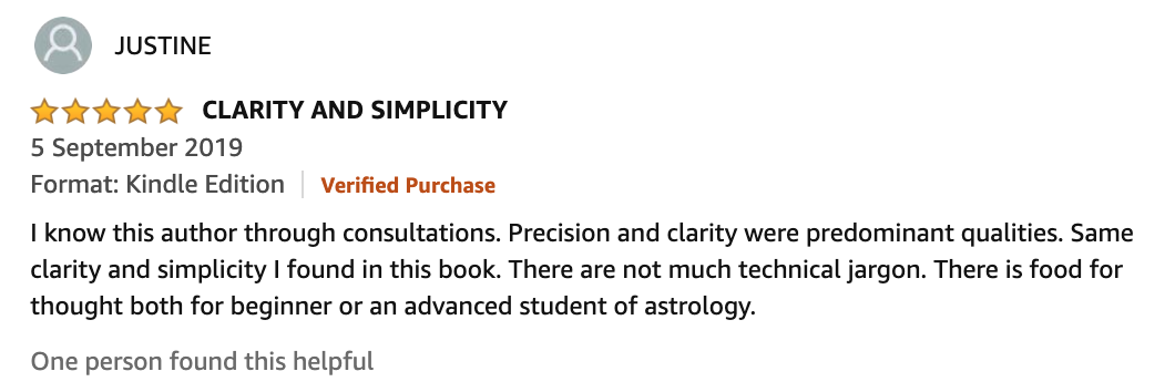 Book: Achieving Success Through Astrological Guidance Amazon Review